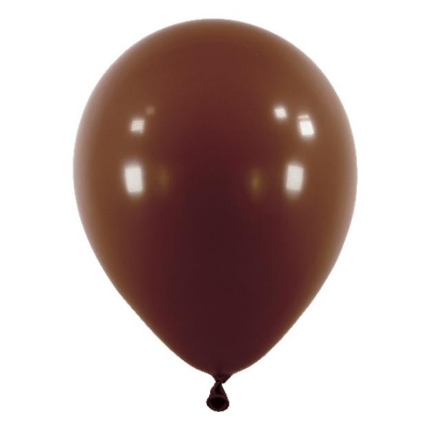 Obrázek z Balonek Fashion Chocolate  - 30 cm, D82 - Chocolate , 50 ks 
