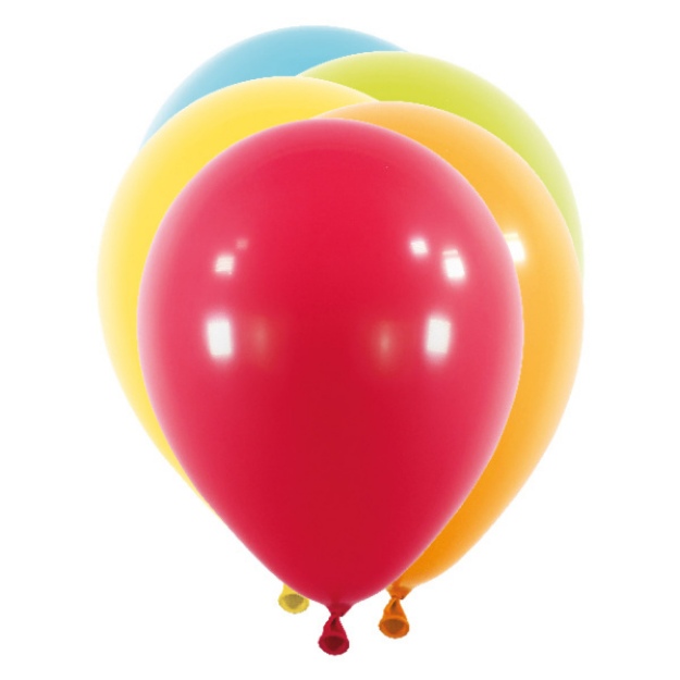 Obrázok z Dekoračné balóniky Mix farieb pastel a fashion 13 cm - 100 ks - D80