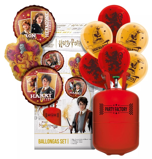 Obrázok z Súprava helium a balóniky - Harry Potter