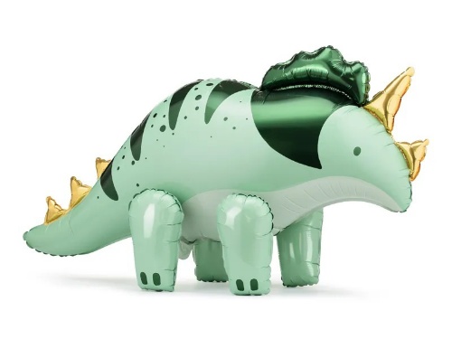 Levně Foliový balonek Stojící dinosaurus Triceratops 101 x 61 cm