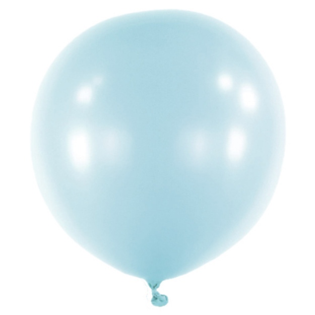Obrázok z Balónik Macaron Sky Blue 60 cm, D44 - Makrónkový sv. modrý, 4 ks