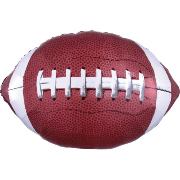 Obrázek z Foliový balonek - Míč na americký fotbal -  78 x 50 cm 