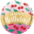 Obrázok z Foliový balónik - Čerešne Happy Birthday - 45 cm
