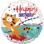 Obrázok z Fóliový balónik - Tigrík Happy Birthday - 45 cm