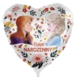 Obrázek Foliový balonek Krásné narozeniny Ledové království CZ - 43 cm