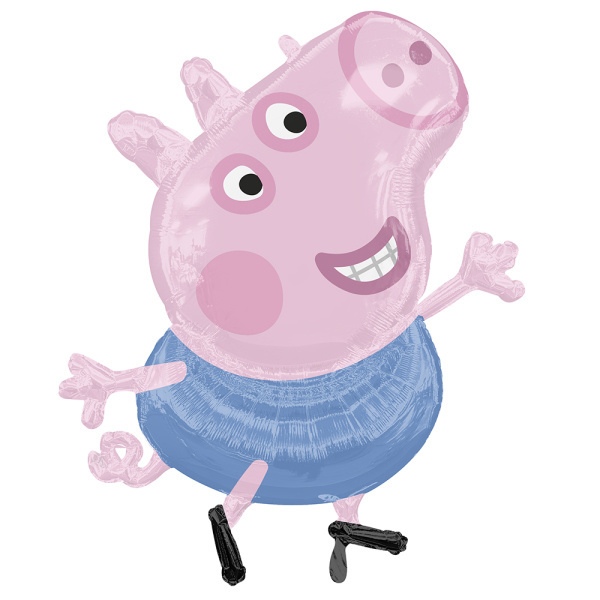Foliový balonek Prasátko Peppa - Tom - 61 x 61 cm