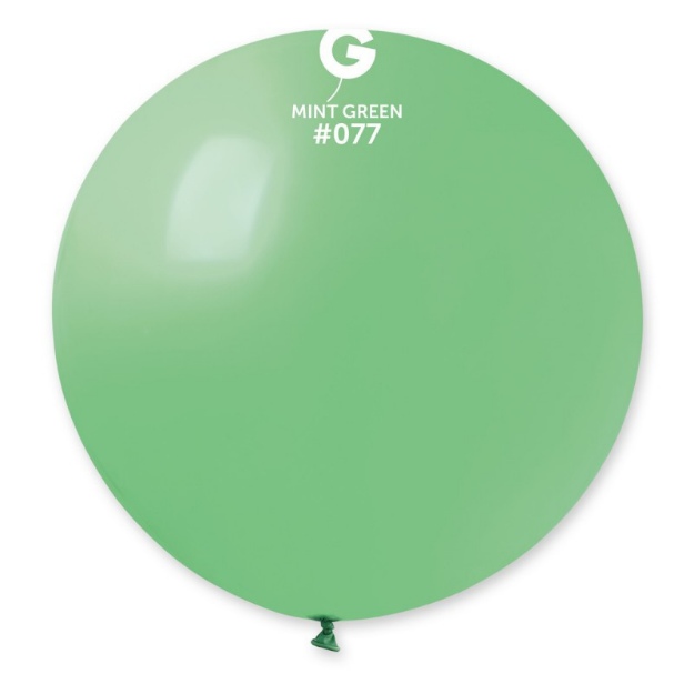 Obrázok z Obrie nafukovací balón - mätovo zelený