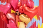 Obrázok z Fóliový balónik srdca rose gold 75 x 64,5 cm
