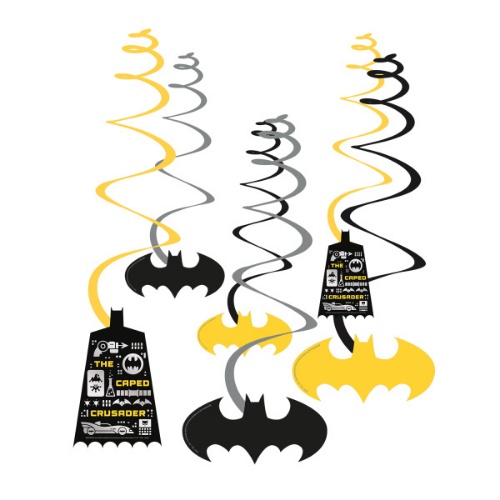 Levně Závěsné spirály Batman 6 ks
