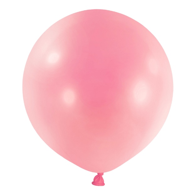 Obrázek z Balonek Fashion Pretty Pink 60 cm, D73 - Sv. ružový, 4 ks 