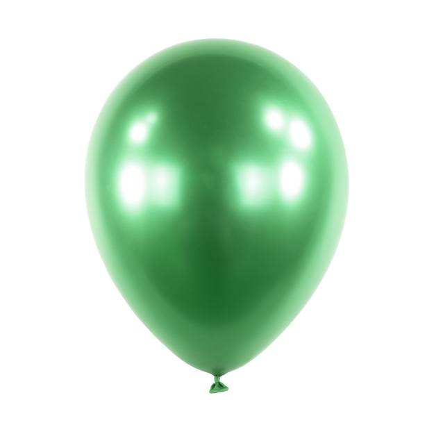Obrázok z Chrómový balónik Zelený 30 cm 