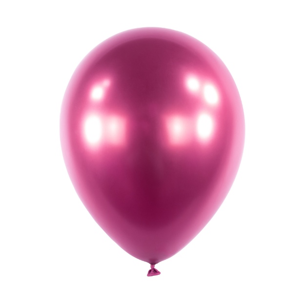 Obrázek z Chromový balonek Růžový 30 cm - 50 ks - CH05 