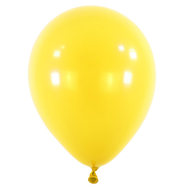 Obrázok z Balónik Standard Yellow Sunshine 40 cm, D02 - žltý, 50 ks