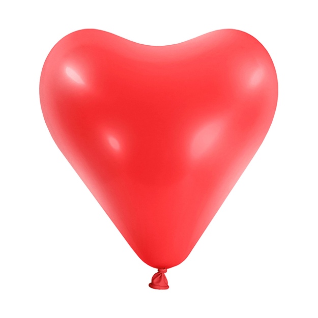 Obrázek z Balonek Standard Heart Apple Red 30 cm, DS45 - Srdce červené 