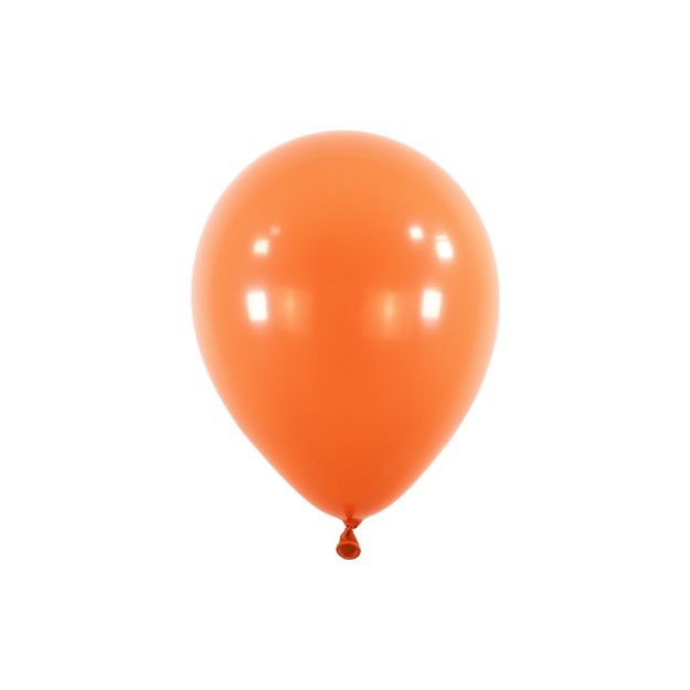 Obrázok z Balónik Standard Tangerine 13 cm, D04 - oranžový, 100 ks