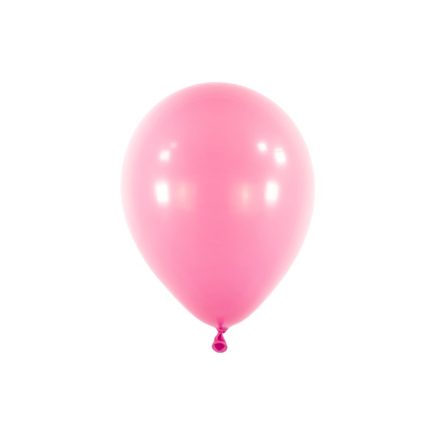 Obrázok z Balónik Standard Pretty Pink 13 cm, D06 - Ružový, 100 ks