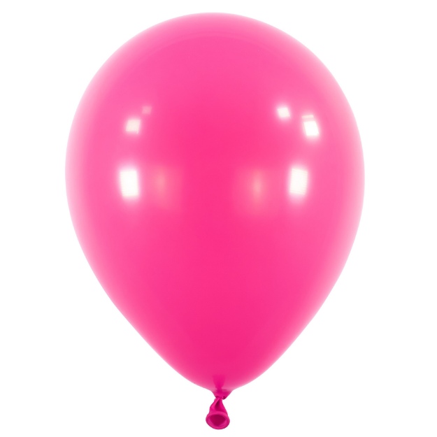 Obrázek z Balonek Fashion Hot Pink 40 cm, D07 - Tm. Růžový, 50 ks 