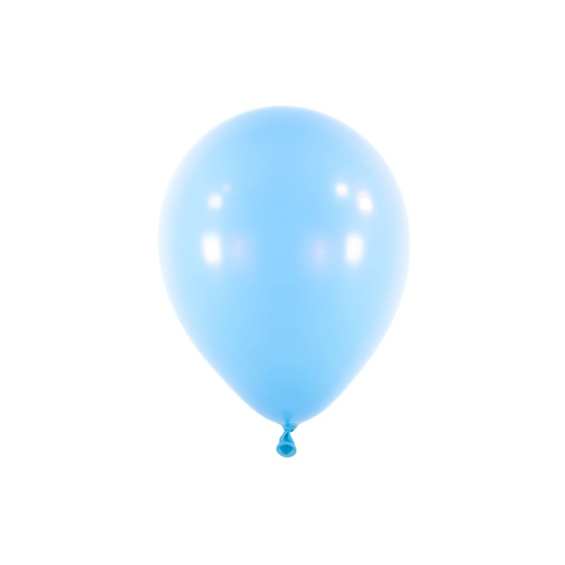 Obrázok z Balónik štandard Pastel Blue 13 cm, D09 - svetlo modrý, 100 ks