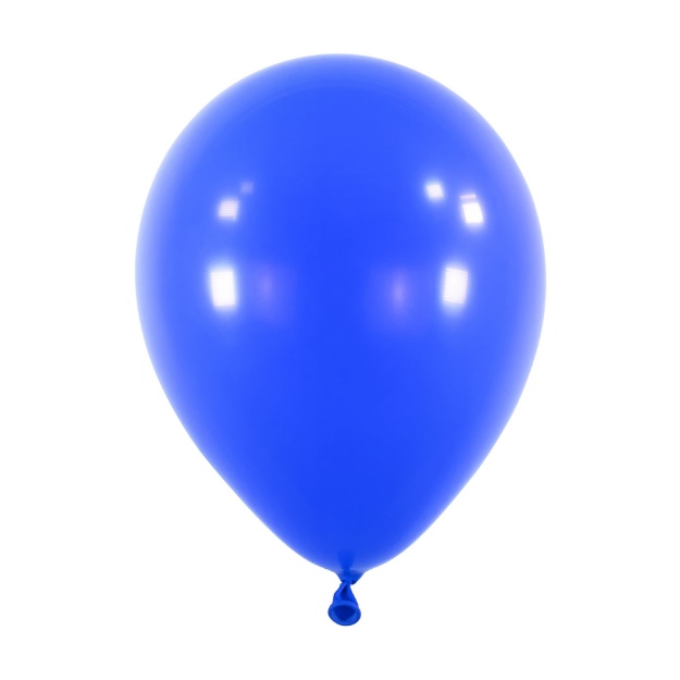 Obrázek z Balonek Standard Bright Royal Blue 30 cm, D10 - modrý, 50 ks 