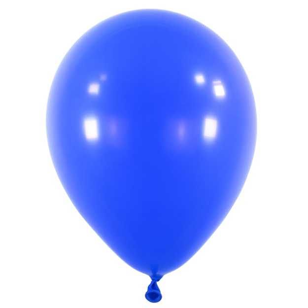 Obrázek z Balonek Standard Bright Royal Blue 40 cm, D10 - modrý 