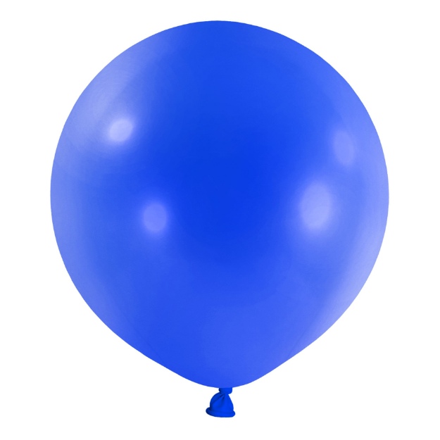Obrázek z Balonek Standard Bright Royal Blue 60 cm, D10 - modrý, 4 ks 