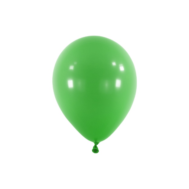 Obrázok z Balónik Standard Festive Green 13 cm, D12 - Zelený, 100ks