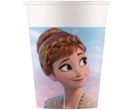 Obrázek EKO Papírové kelímky Frozen 2 - Wind spirit 200ml, 8 ks