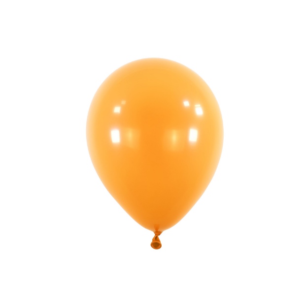Obrázok z Balónik Fashion Orange Peel 13 cm, D22 - Pomarančovo Oranžový, 100 ks