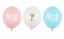 Obrázek Balónky s potiskem 30 cm, kluk nebo holka - 50 ks