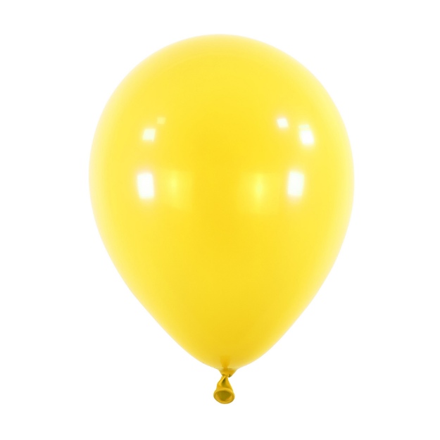 Obrázok z Balónik Crystal Yellow Sunshine 30 cm, D40 - Kryštalický žltý