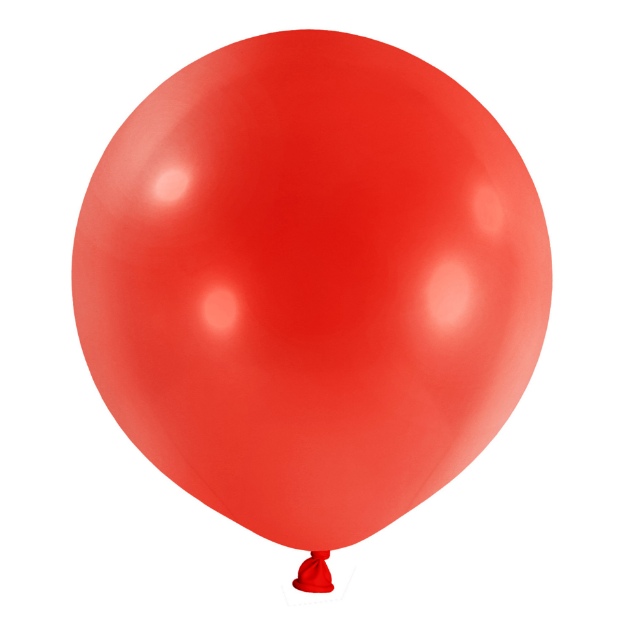 Obrázek z Balonek Crystal Apple Red 60 cm, D43 - Krystalický červený, 4 ks 