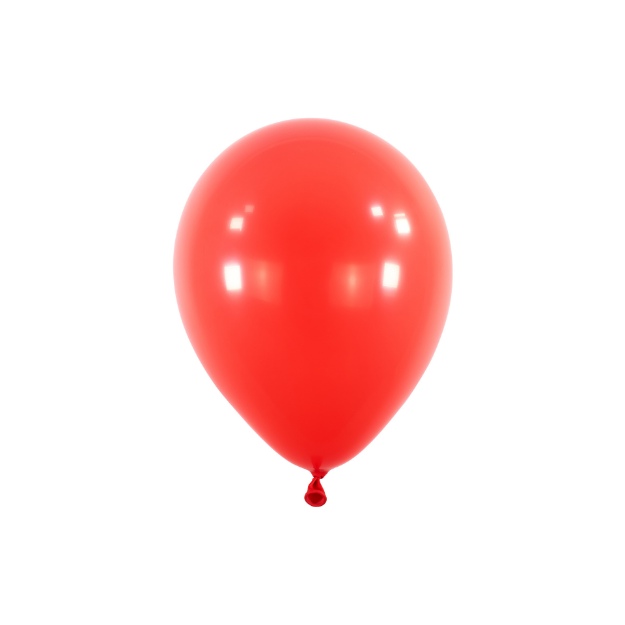 Obrázek z Balonek Standard Apple Red 13 cm, D45 - Červený, 100 ks 