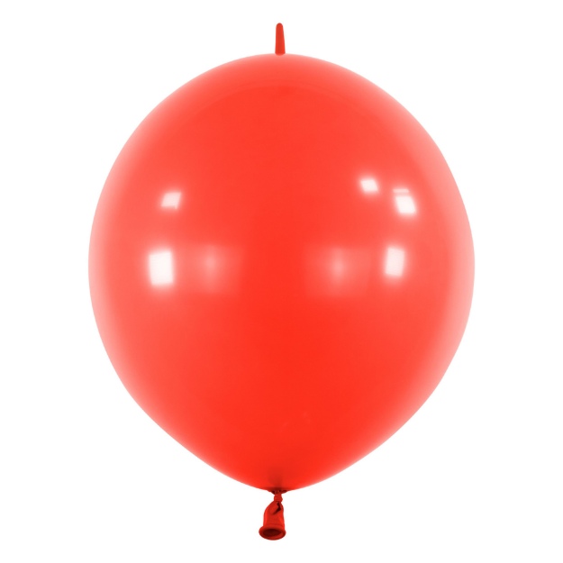 Obrázok z Balónik spojovací Apple red, D45 - Červený, 50 ks