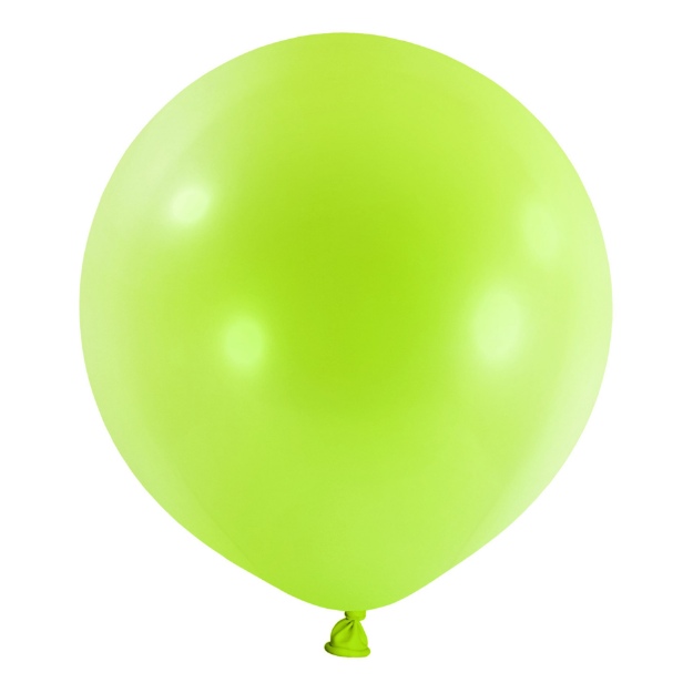 Obrázek z Balonek Fashion Kiwi Green 60 cm, D11 - Sv. Zelený, 4 ks 