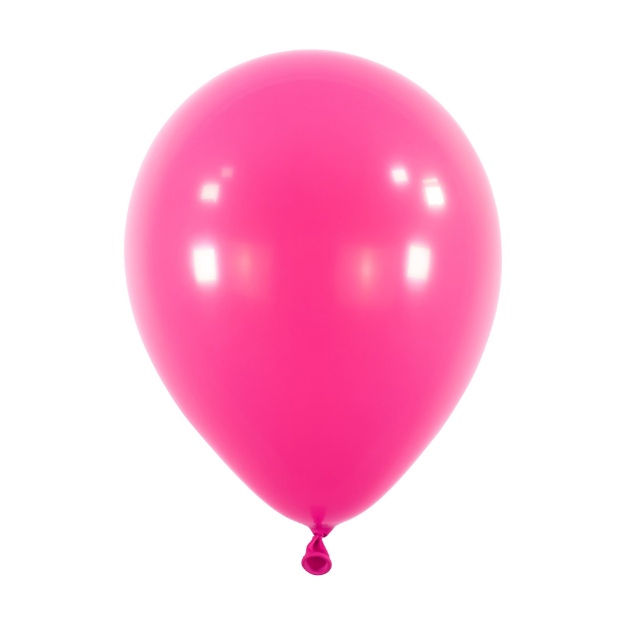 Obrázek z Balonek Fashion Hot Pink 30 cm, D07 - Tm. Růžový, 50 ks 
