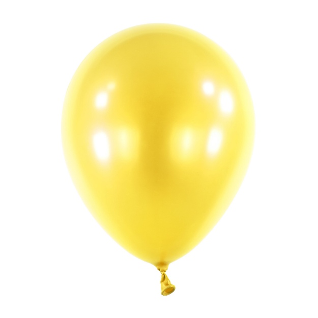 Obrázek z Balonek Metallic Yellow Sunshine 30 cm, DM30 - Žlutý metalický 