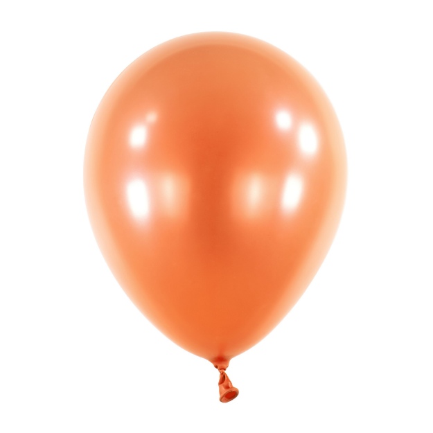 Obrázek z Balonek Metallic Tangerine 30 cm, DM31 - Oranžový metalický 