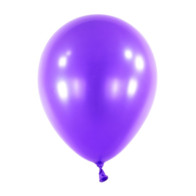Obrázok z Balónik Metallic purple 30 cm, DM34 - Fialový metalický, 50 ks