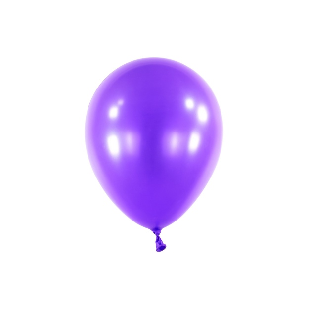 Obrázek z Balonek  Metallic purple 13 cm, DM34 - Fialový metalický, 100 ks 