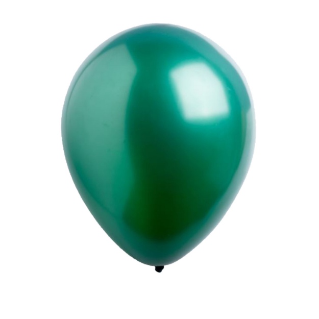 Obrázok z Balónik Metallic Forest Green 30 cm, DM37 - Tm. zelený metalický