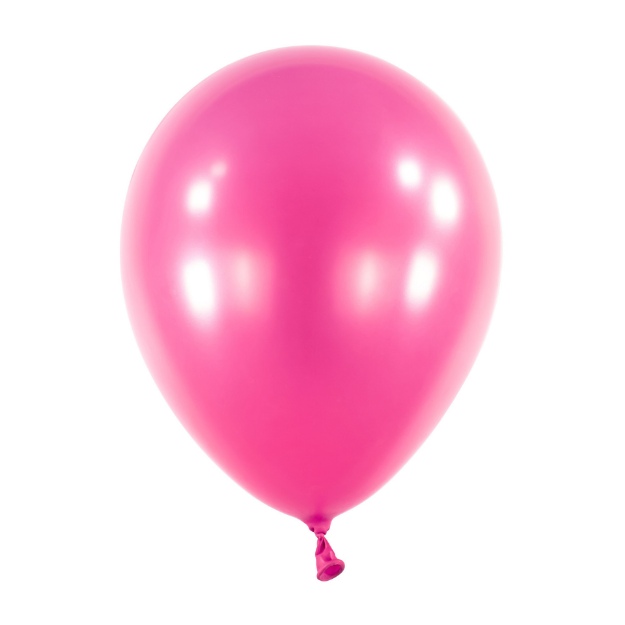 Obrázok z Balónik Metallic Hot Pink 30 cm, DM64 - Tm. ružový metalický