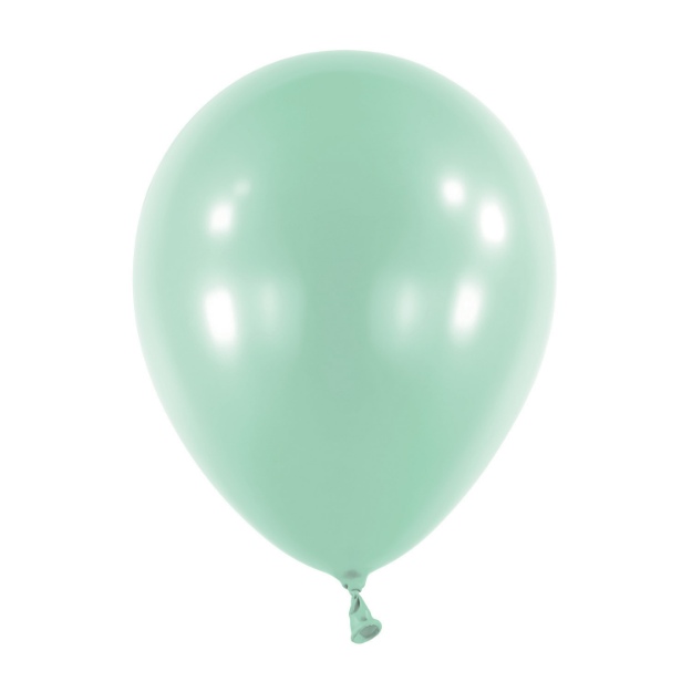 Obrázek z Balonek Pearl Mint Green 30 cm, DM94 - Mintový perleťový, 50 ks 