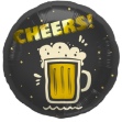 Obrázek Foliový černý balonek - Cheers Beer 45 cm