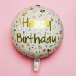 Picture of Foliový balonek kvítí - Happy Birthday - 45 cm