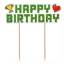 Obrázek Dekorace na dort - Game On, Happy Birthday - 14 cm