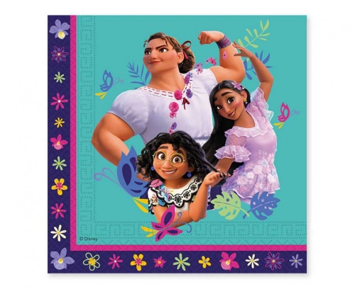Levně Papírové ubrousky Encanto 20 ks, 33 x 33 cm
