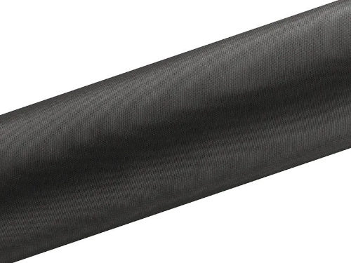 Levně Satén v roli úzký Černý 16 cm x 9 m