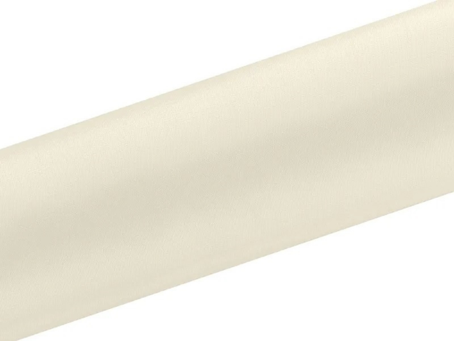 Satén v roli úzký Krémový 16 cm x 9 m