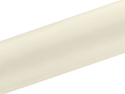 Obrázek Satén v roli úzký Krémový 16 cm x 9 m