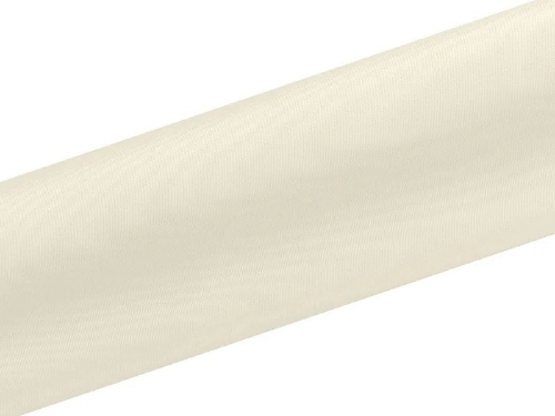 Levně Satén v roli úzký Krémový 16 cm x 9 m